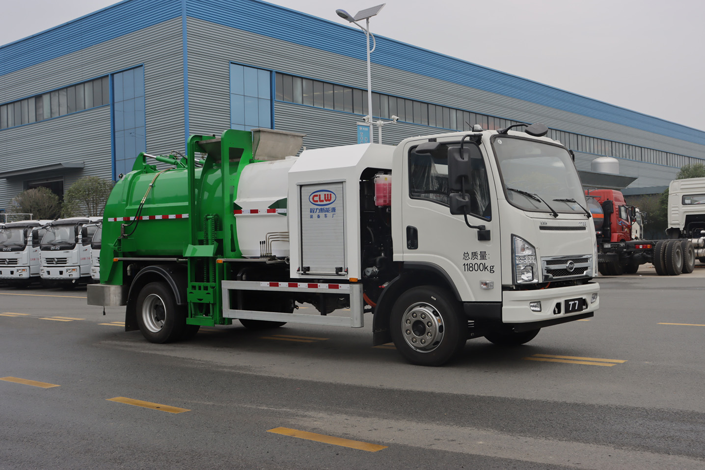 7方比亞迪T7BE純電動(dòng)高端餐廚垃圾車(chē)